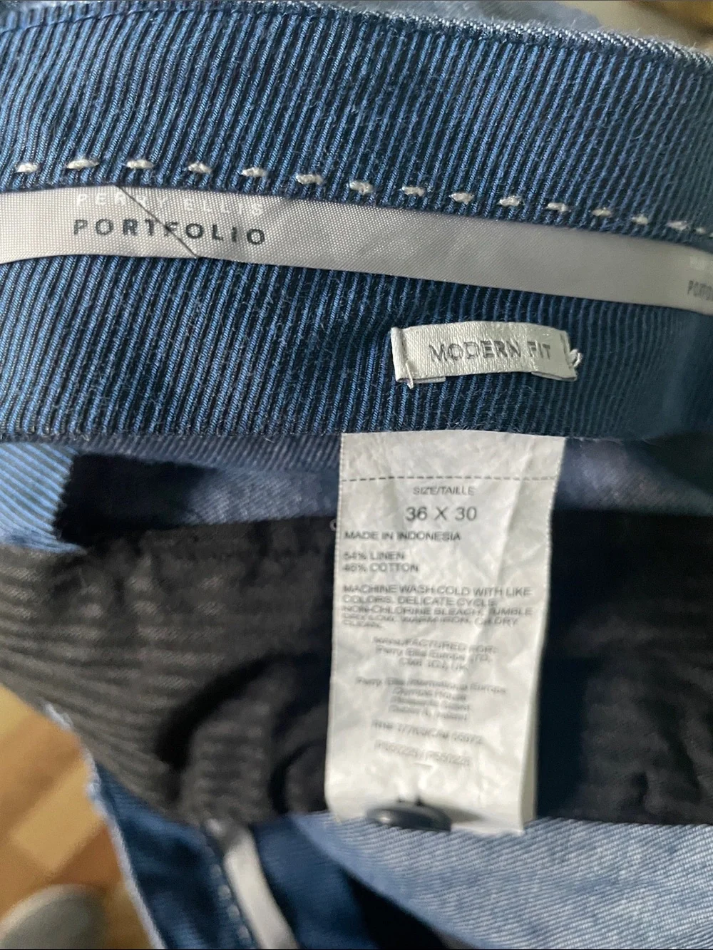 Perry Ellis light blue